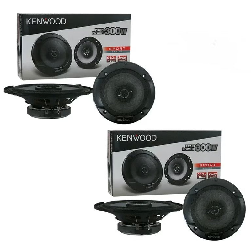 4) New  KFC-1666S 6.5 Inch 600 Watt 2-Way Car Audio Door Coaxial Speakers
